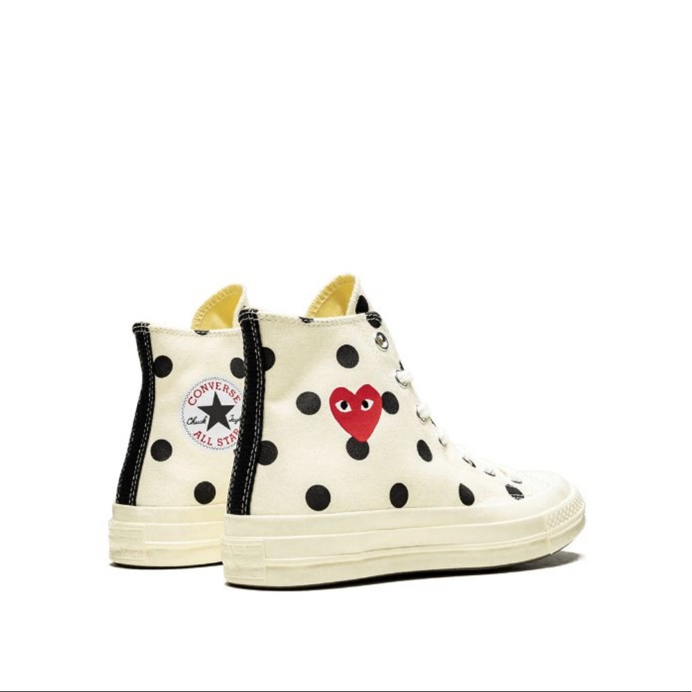 Comme de Garçon play converse high top sneaker